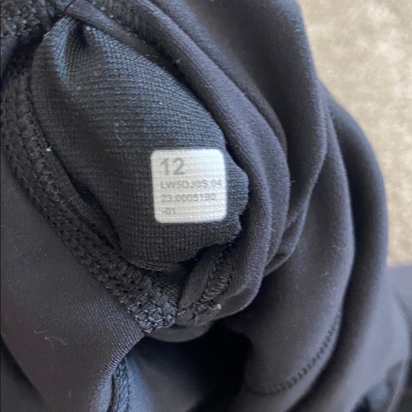 28” high rise wunder under train black leggings - Picture 3 of 3